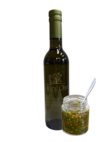 Chimichurri Verde Whole Green Chili Fused Olive Oil