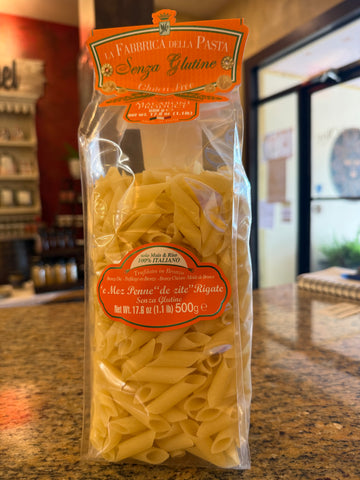 GLuten-Free Mez Penne "de zite" Rigate